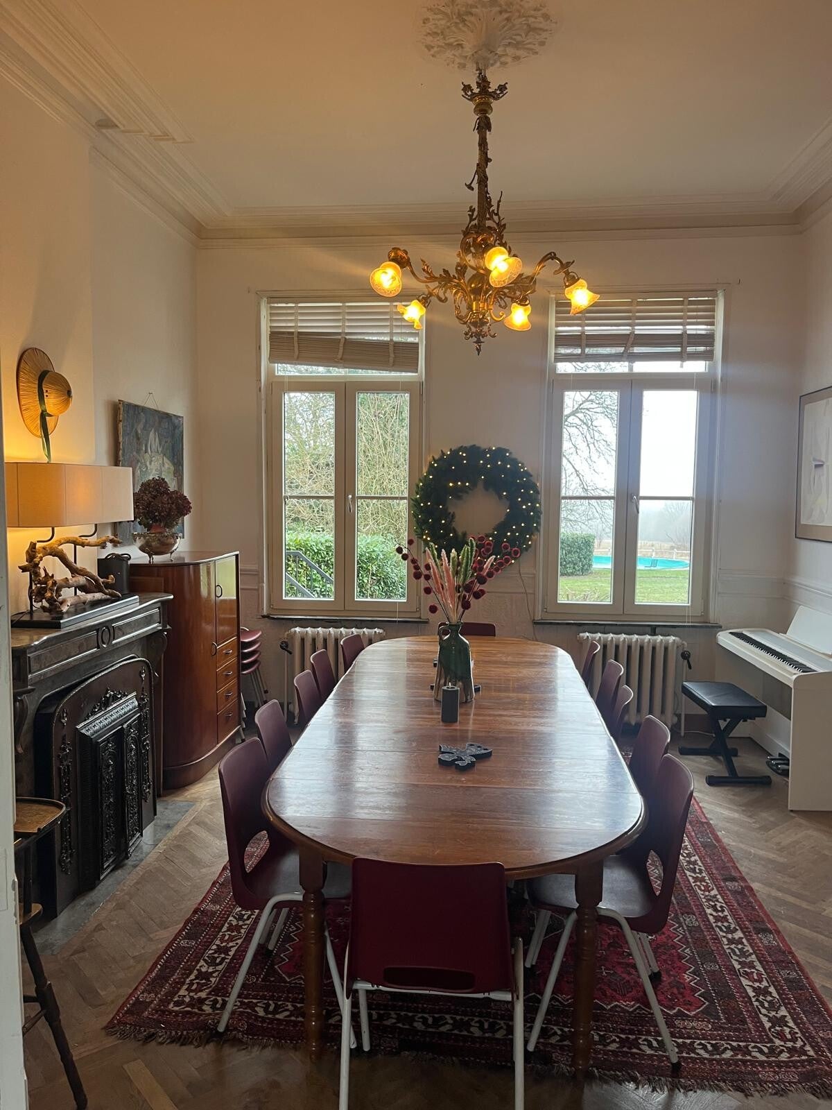 Omkring langbordet — Le Manoir des Sarts