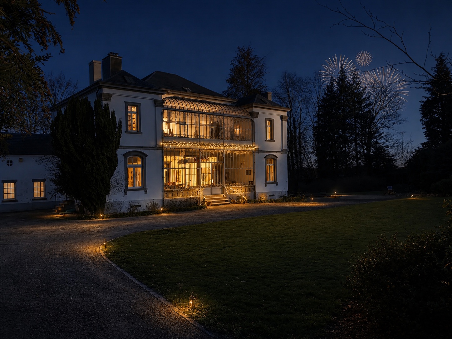 Nytår på Les Sarts · Le Manoir des Sarts